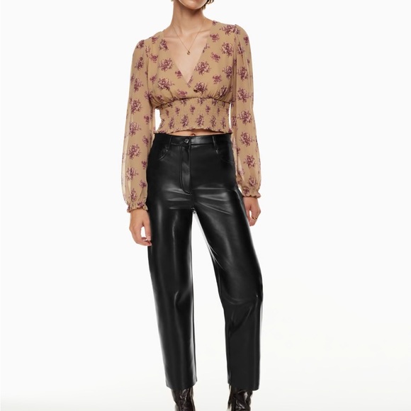The Melina Cropped Pant, 00, Black - Picture 4 of 4